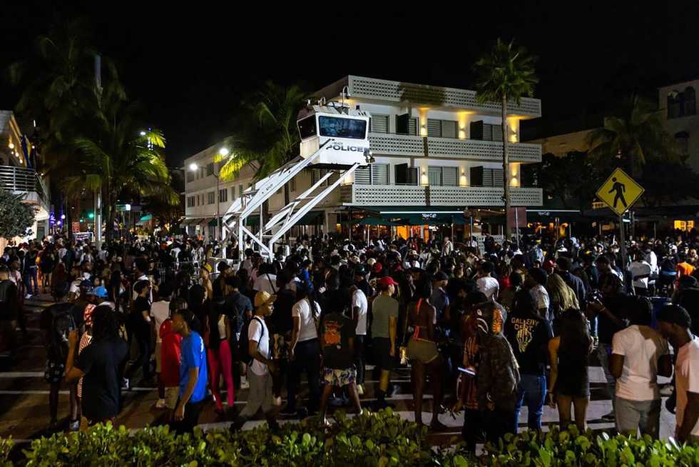 Dozens of Florida Highway Patrol troopers deployed to Miami Beach to stem spring break violence, officials say