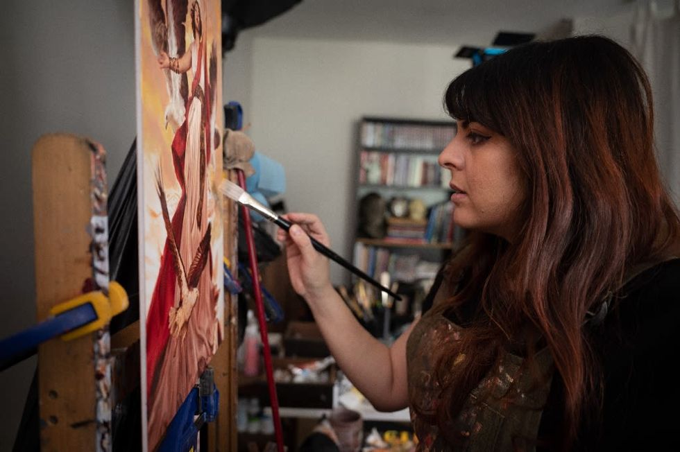 Artists fight back against AI programs that are copying their styles