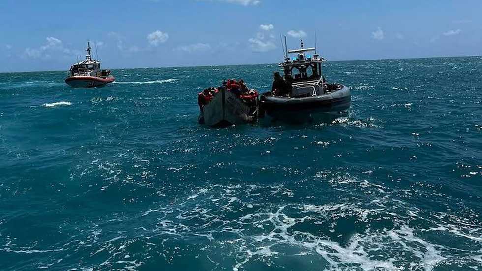 Coast Guard stops boat with dozens of migrants off the Florida Keys