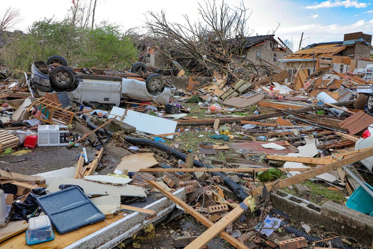 Biden OKs request for 100% cost coverage for Arkansas storm cleanup