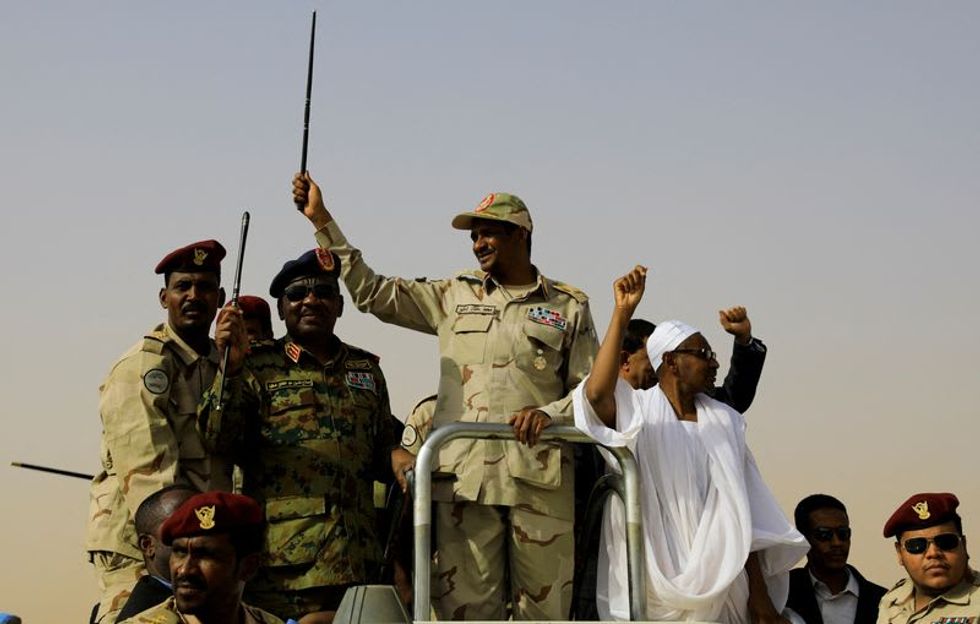Sudan paramilitaries say they have seized presidential palace