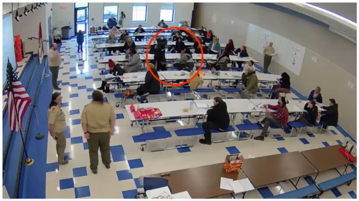 Suspect on the run after minor argument leads to vicious assault at Cub Scout meeting