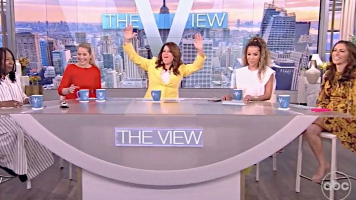 'Best clip on the internet’: The View crew and audience celebrate Tucker Carlson’s Fox News exit