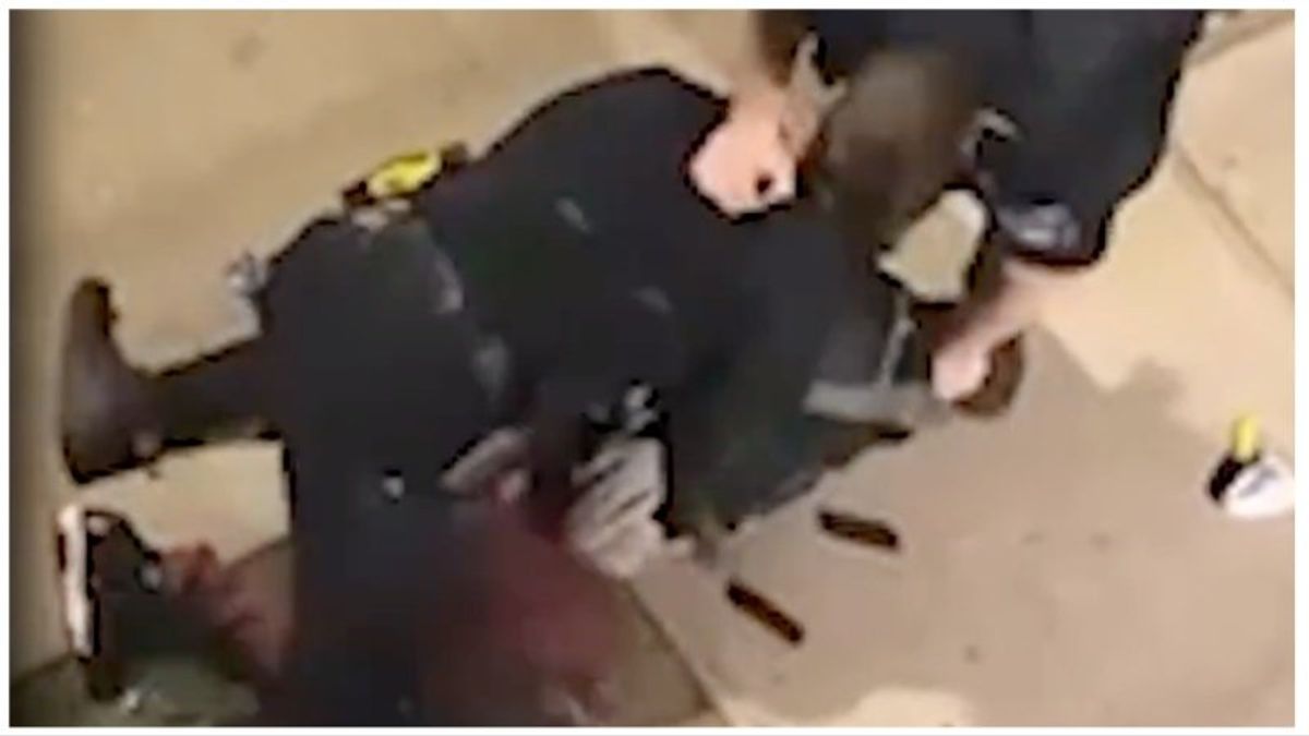 Video shows police beating at center of lawsuit against California cops