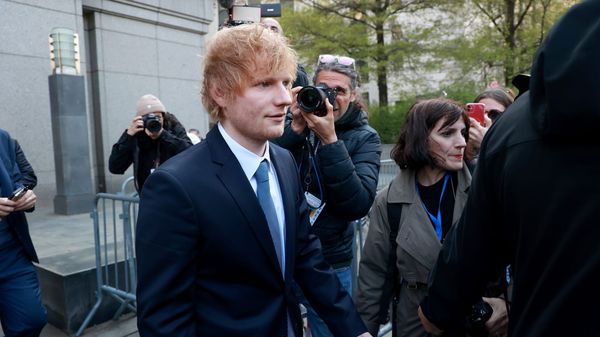 Ed Sheeran gives jury brief concert on witness stand during copyright trial in NYC