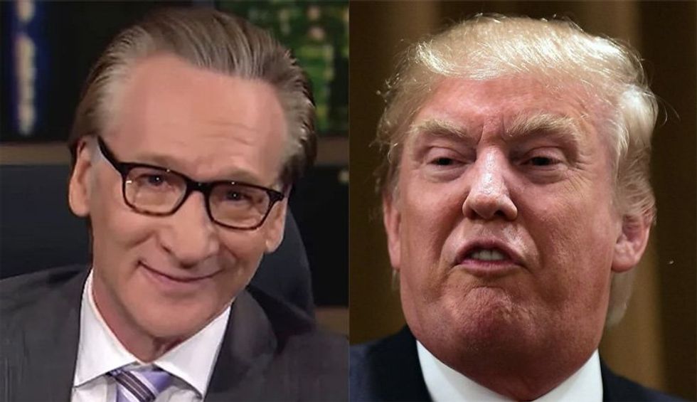 Trump snaps at Bill Maher and demands HBO be 'forced to put on counter programming'