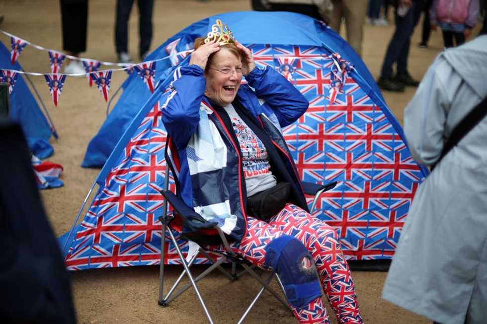 King Charles' coronation draws tens of thousands in paper crowns and plastic tiaras