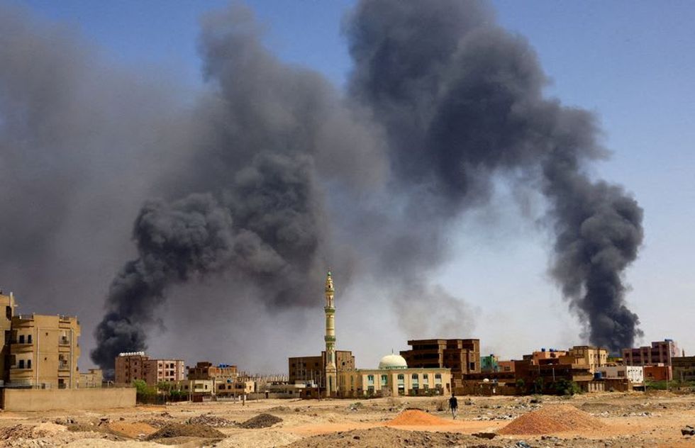 Khartoum region under bombardment as Sudan's rivals talk