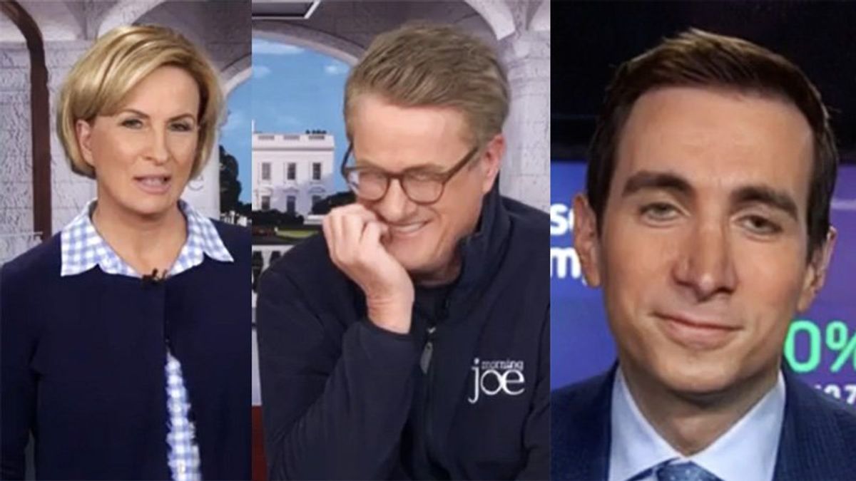 'Just stop!': MSNBC's Mika cracks up as reporter defends Apple's new $3,000 mixed-reality goggles