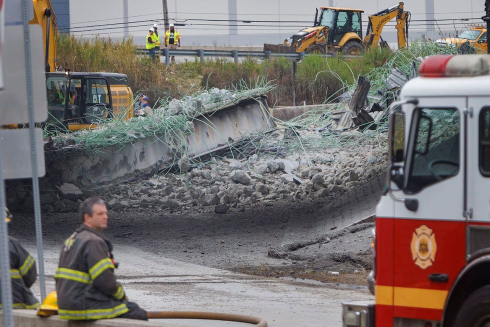 The I-95 bridge was not designed to withstand fire. Few bridges are.