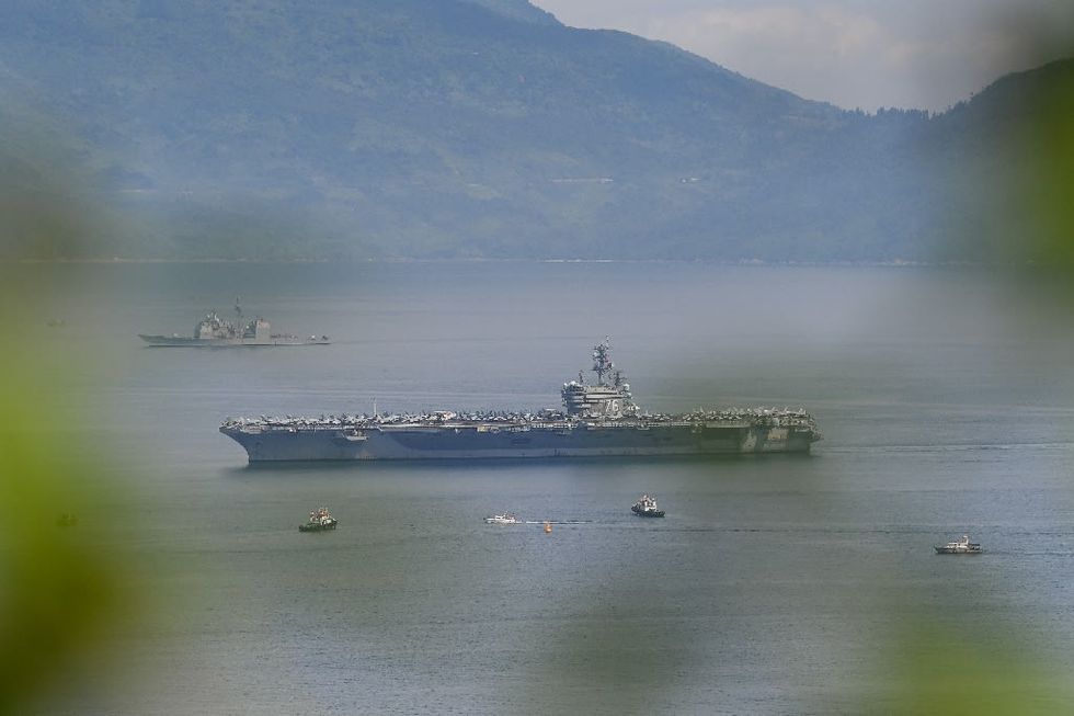 US aircraft carrier arrives in Vietnam
