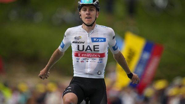 Pogacar claims 10th career stage win in Tour de France stage 6
