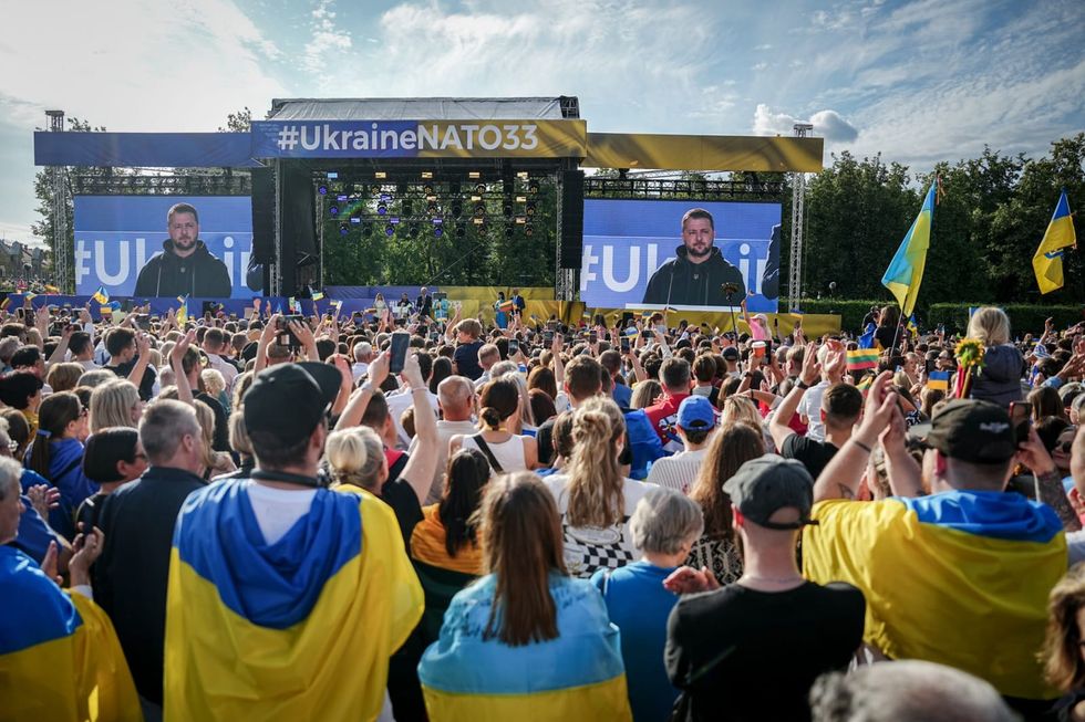 NATO offers Ukraine hope for membership but no formal invitation