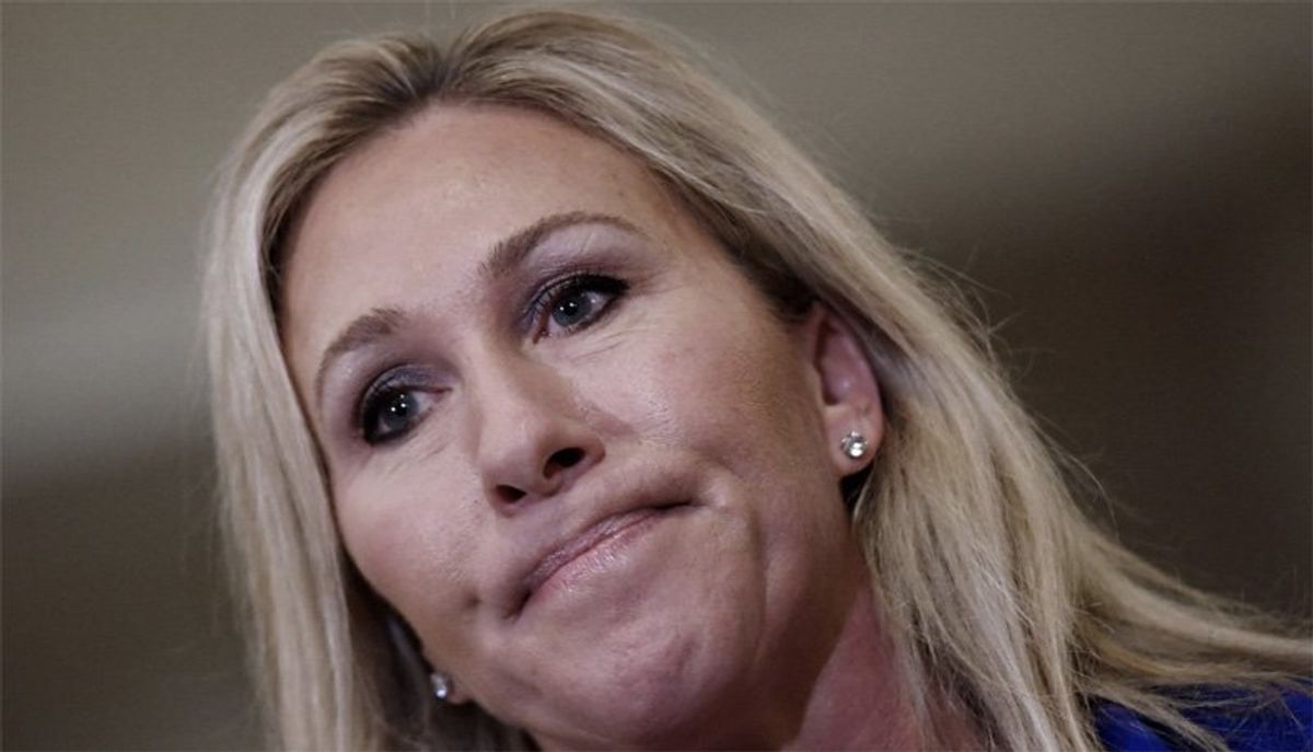 Marjorie Taylor Greene ridiculed as a 'DNC sleeper agent' after giving Joe Biden a boost