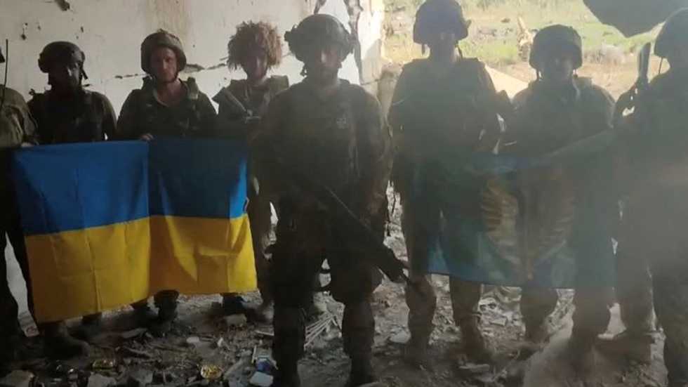 Ukraine recaptures Staromaiorske village in southeast - video posted by Zelenskiy