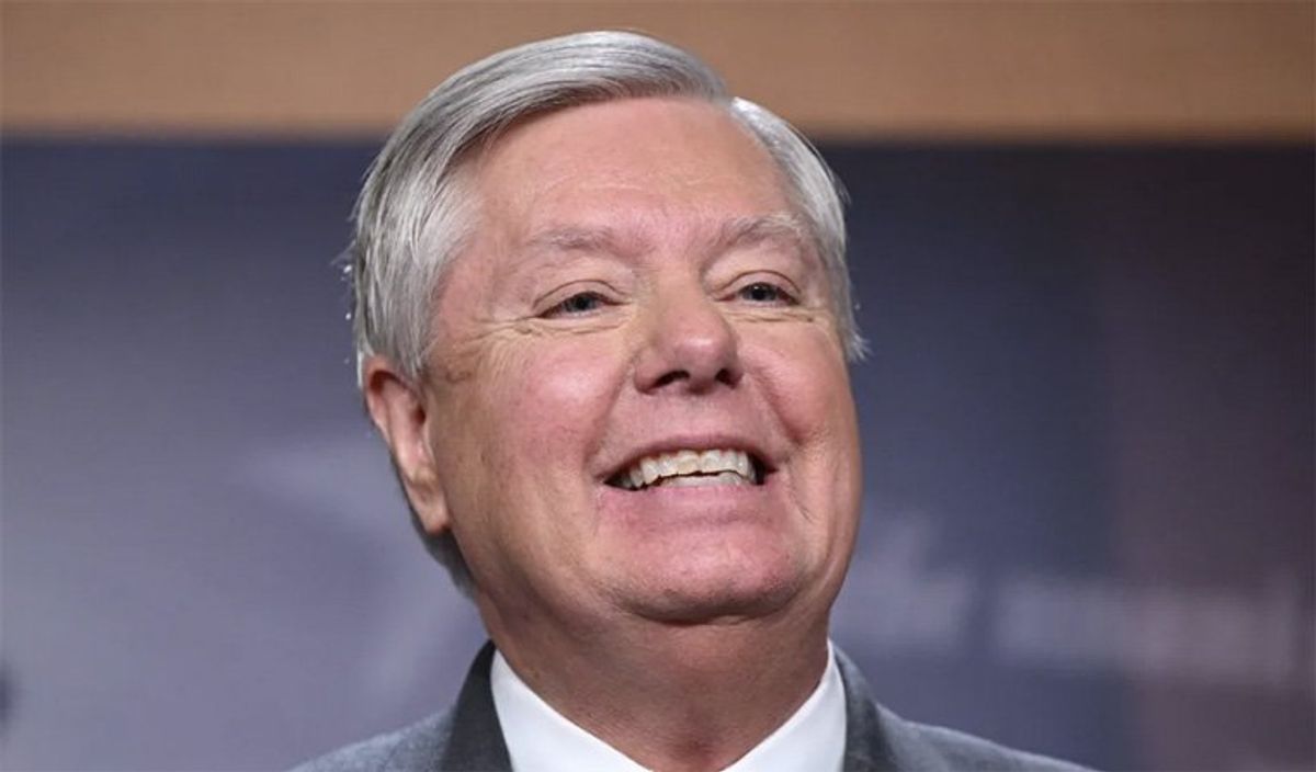 'What's worth that?': Lindsey Graham buried for latest 'groveling' claims about Trump