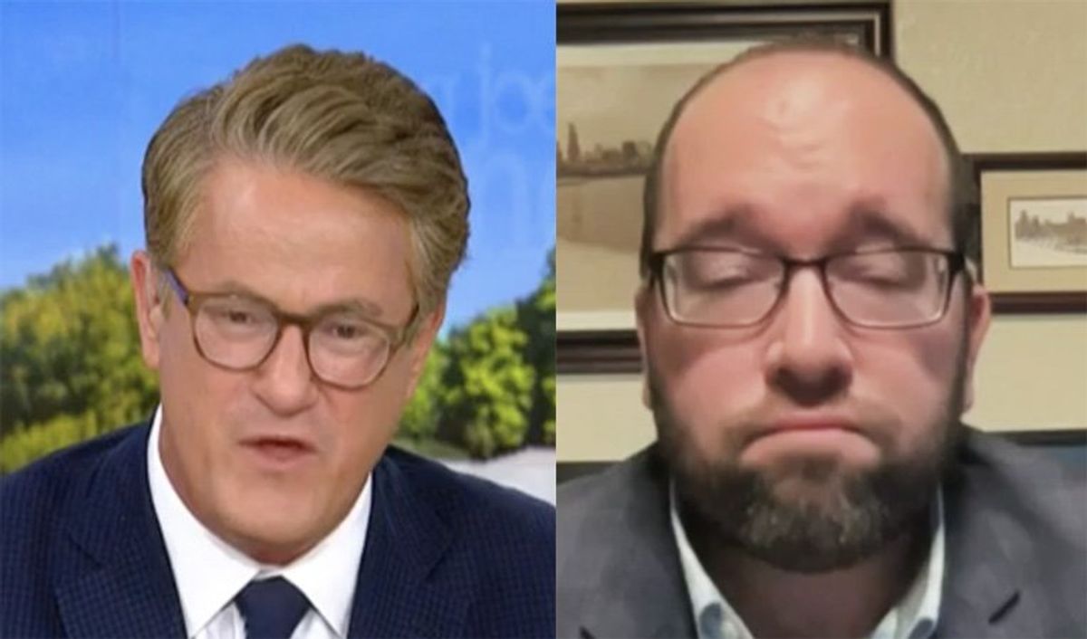'It's not a minority!': Morning Joe snaps at evangelical blowing off far-right Christian extremism