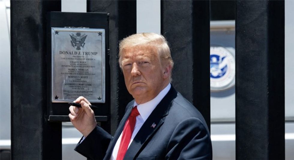 'Sickening': Conservatives lose it as Biden administration sells off Trump's border wall materials