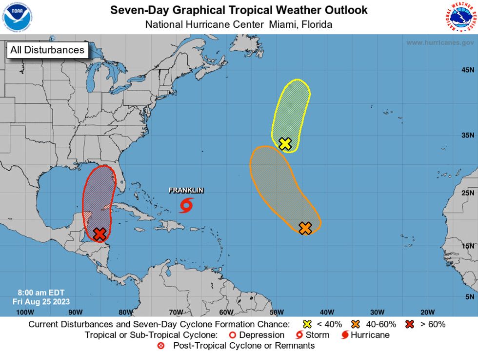 Higher chance Florida-bound tropical system will form, hurricane center says