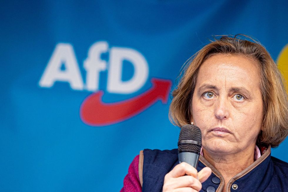 German far-right lawmaker smeared with feces at event