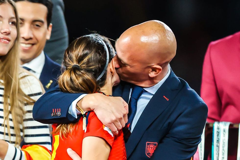 FIFA suspends Rubiales over World Cup kissing affair