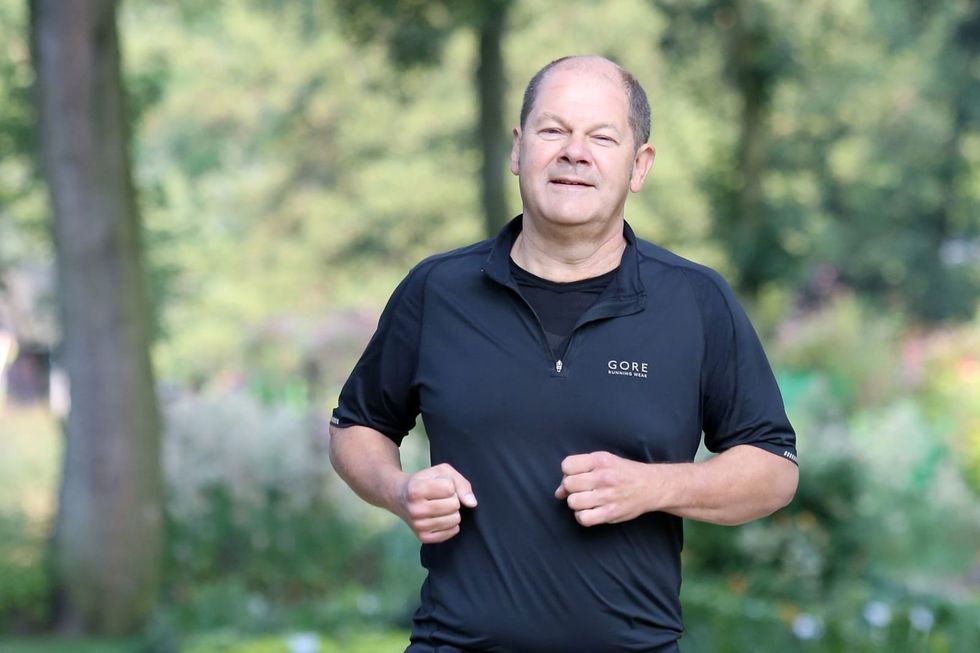 Germany Chancellor Olaf Scholz injured while jogging
