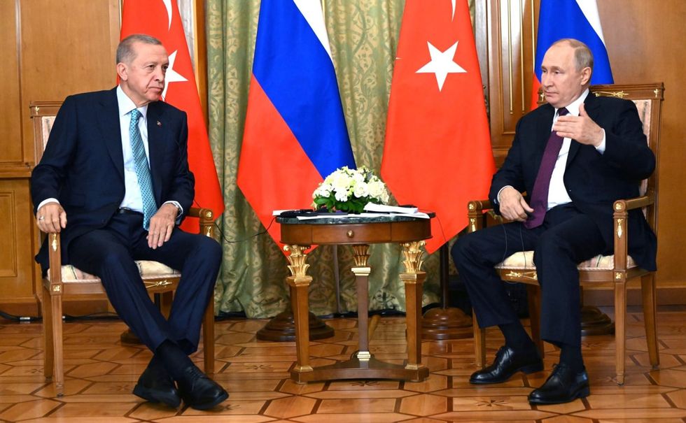 Meeting between Putin and Erdoğan begins in Sochi, Russia