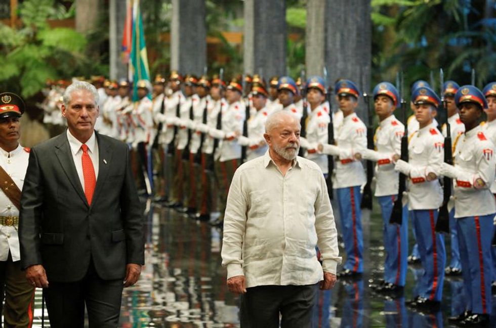 Brazil's president calls U.S. economic embargo on Cuba 'illegal,' condemns terrorist list label