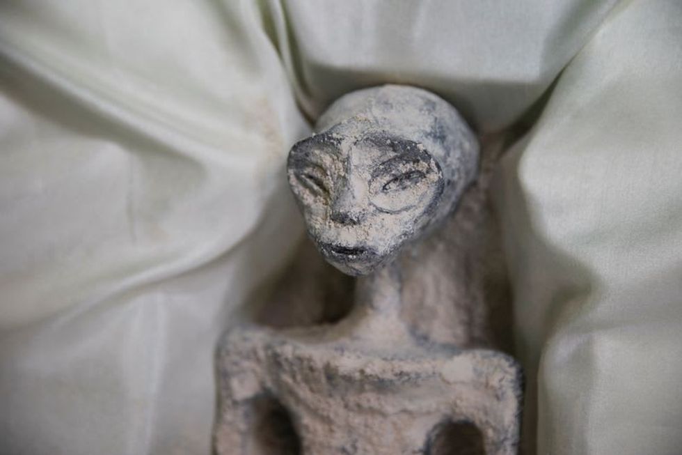 A close encounter with the 'alien bodies' in Mexico
