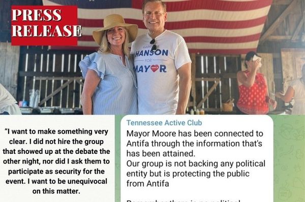 Tennessee mayoral candidate quotes neo-Nazis while distancing herself from neo-Nazis