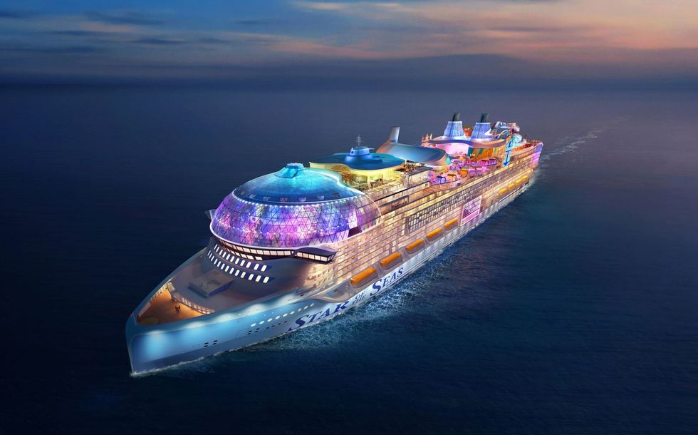 Royal Caribbean reveals name for 2nd of world’s largest cruise ships