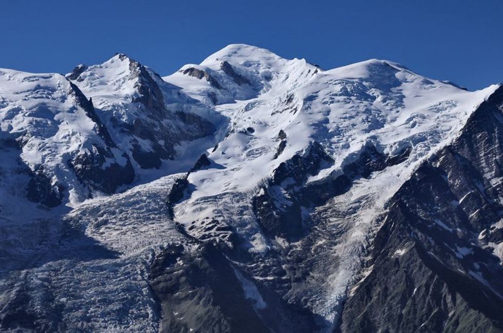 Mont Blanc at lowest level in 22 years as hot summers shrink snowpack