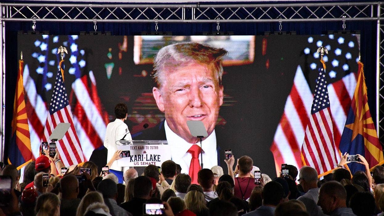 Kari Lake — who insists she won in 2022 — enters U.S. Senate race with Trump endorsement
