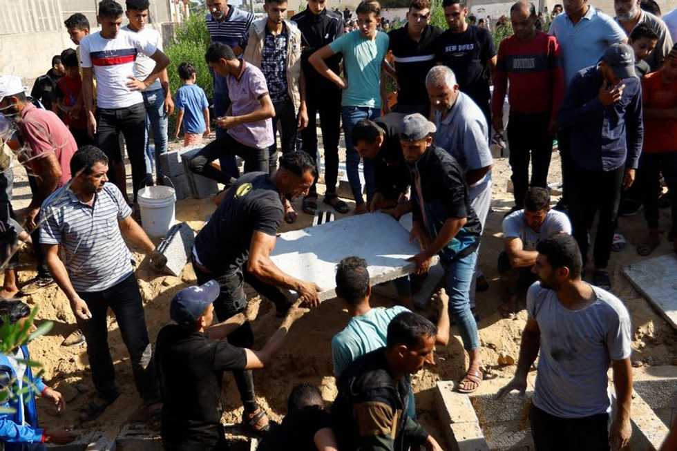 Gaza rescue workers scared and exhausted under Israel's air strikes