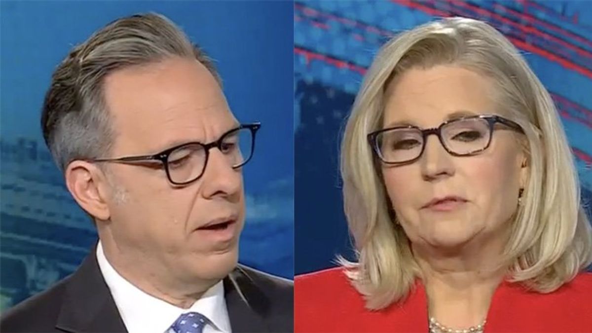 'You're just not nuts': CNN's Tapper compares Liz Cheney to Elise Stefanik