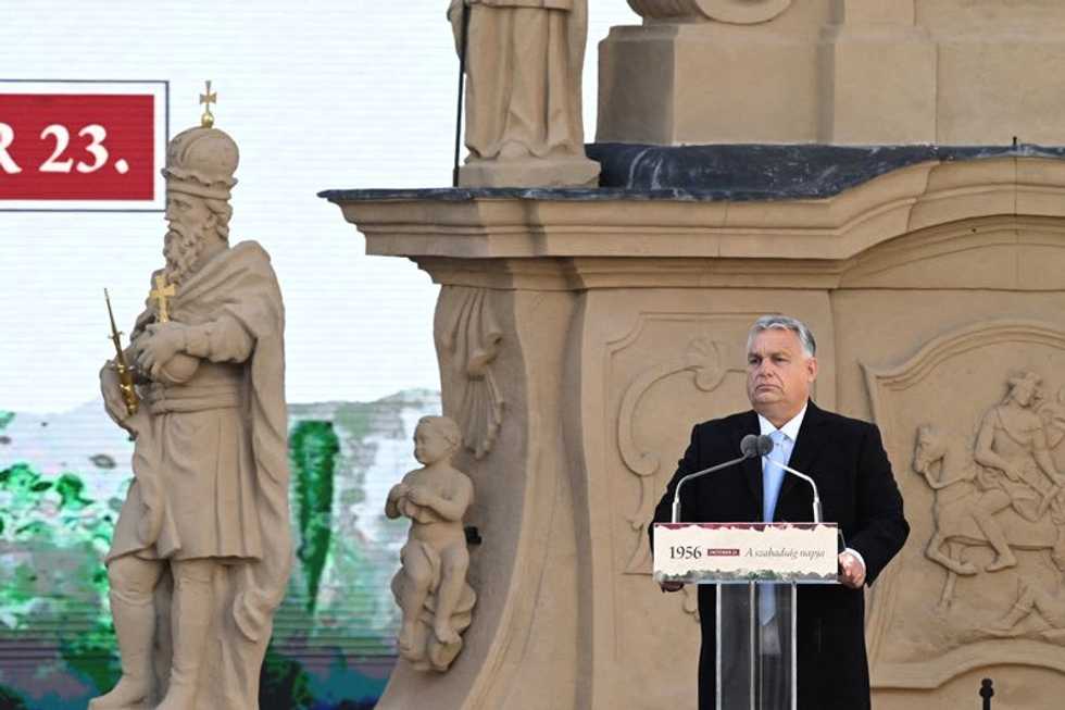 Hungary's Orban says is "proud" of Putin meeting