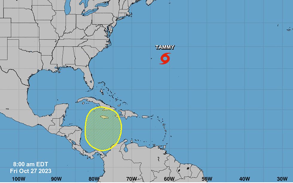 Tammy reforms while hurricane center tracks Caribbean system