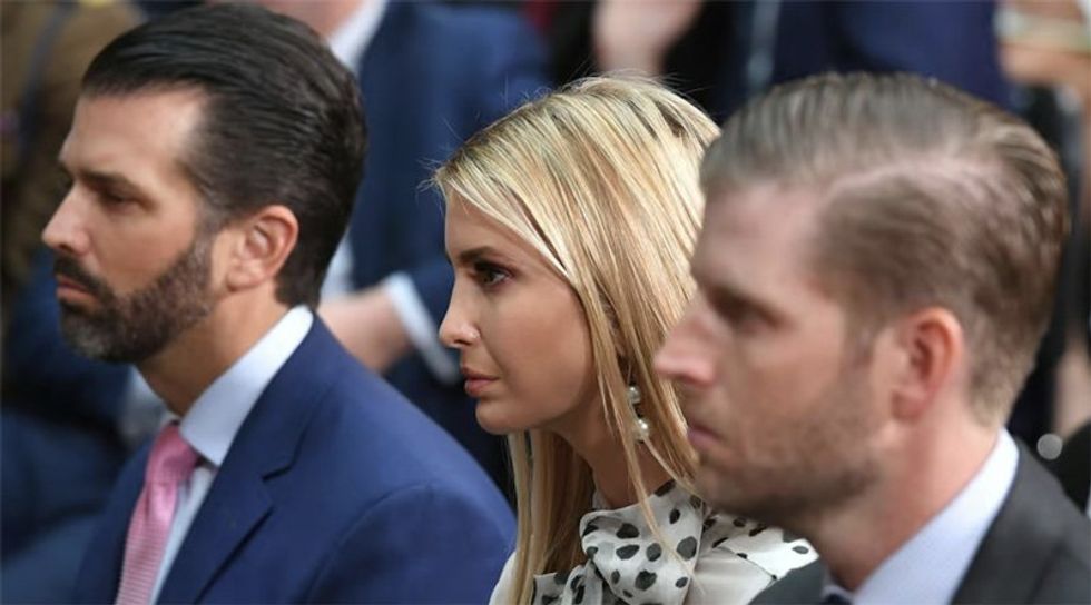Trump kids served notice Letitia James 'means business' before fraud trial testimony