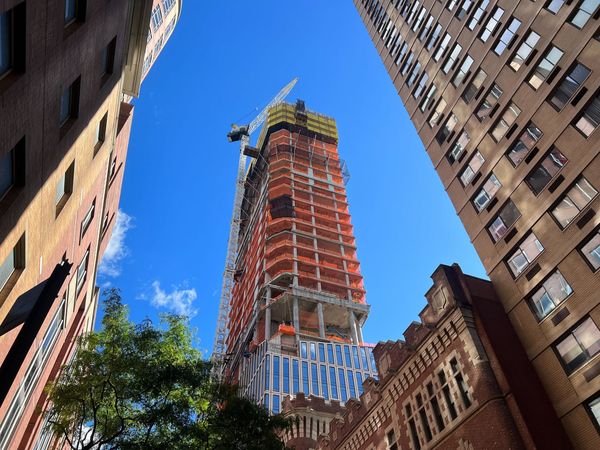 The Upper West Side’s tallest building is going up fast, with one apartment listing at $34 million