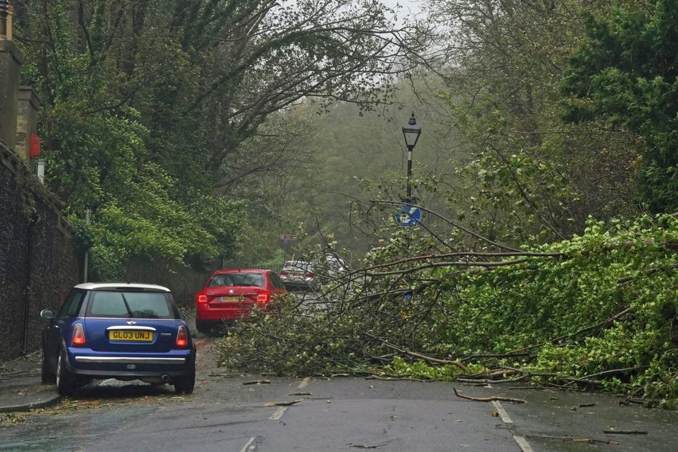Seven dead after Storm Ciaran brings gale-force winds to west Europe