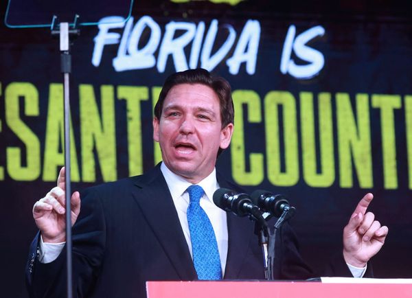 DeSantis makes his case before Trump-dominated GOP summit in Florida