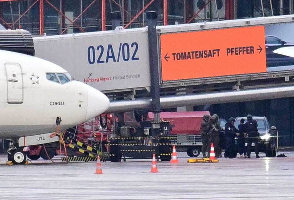 Germany airport hostage standoff over, suspect arrested: police