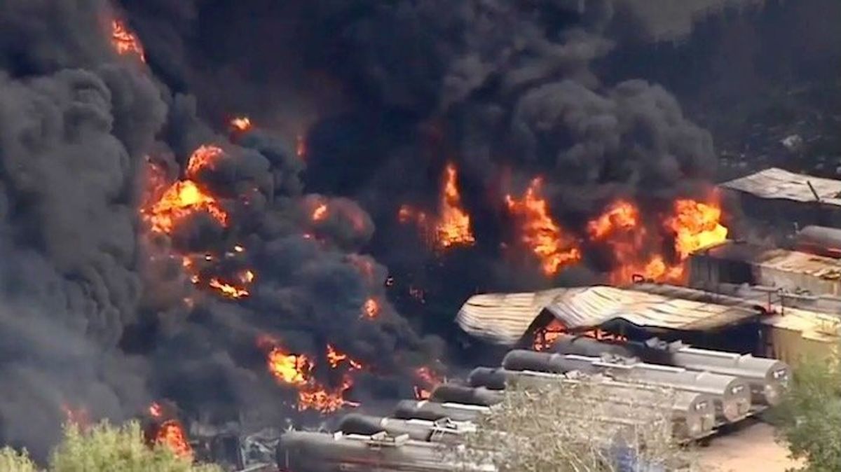 'Effects of the chemical in the air are unknown': Explosion at Texas chemical plant