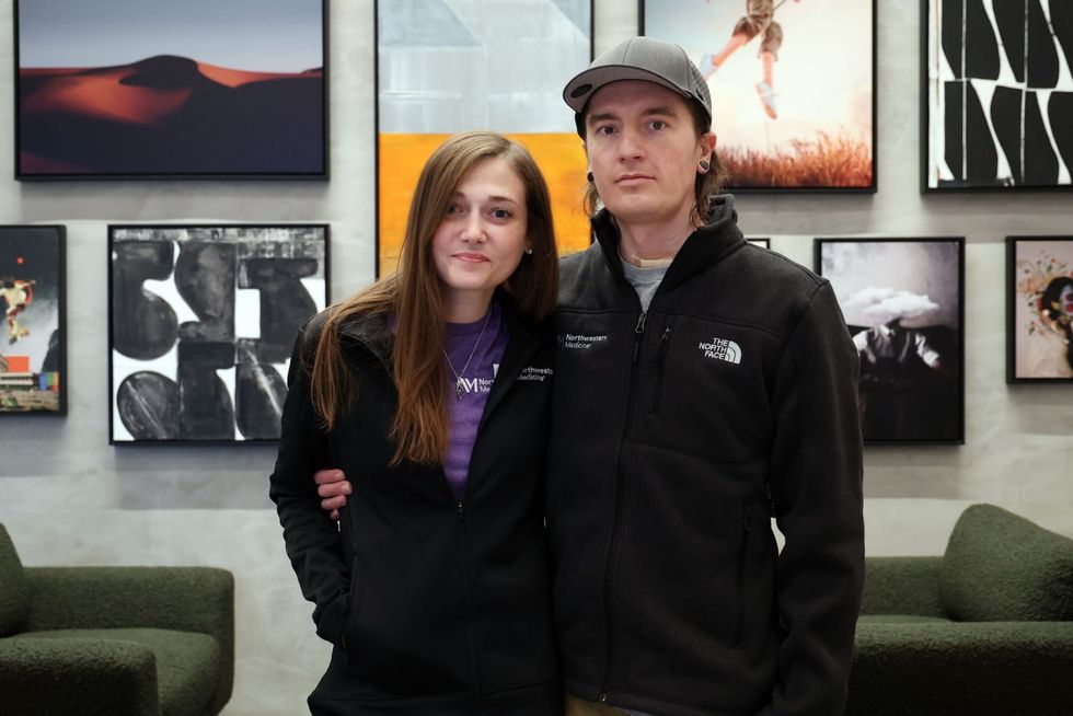 He was too sick for a lung transplant. Then, doctors held his heart in place with breast implants