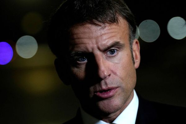 France's Macron urges Israel to stop bombing Gaza