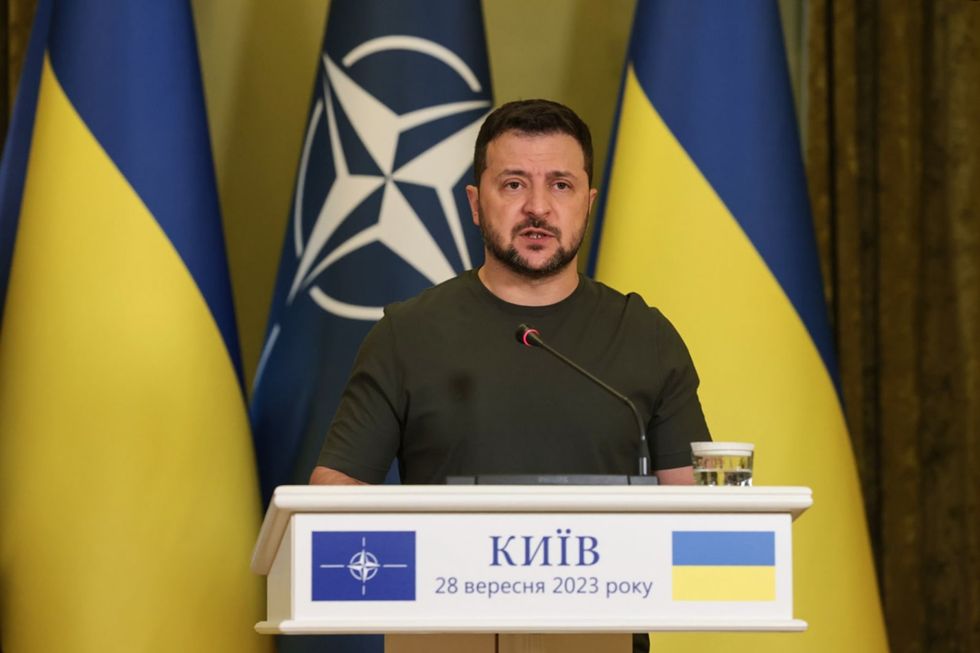 Zelensky commemorates Kherson liberation as strikes continue