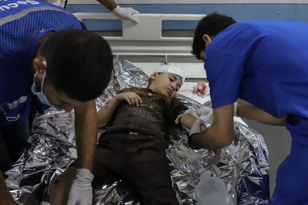 Hospital doctors in Gaza run out of supplies of anesthetics, blood