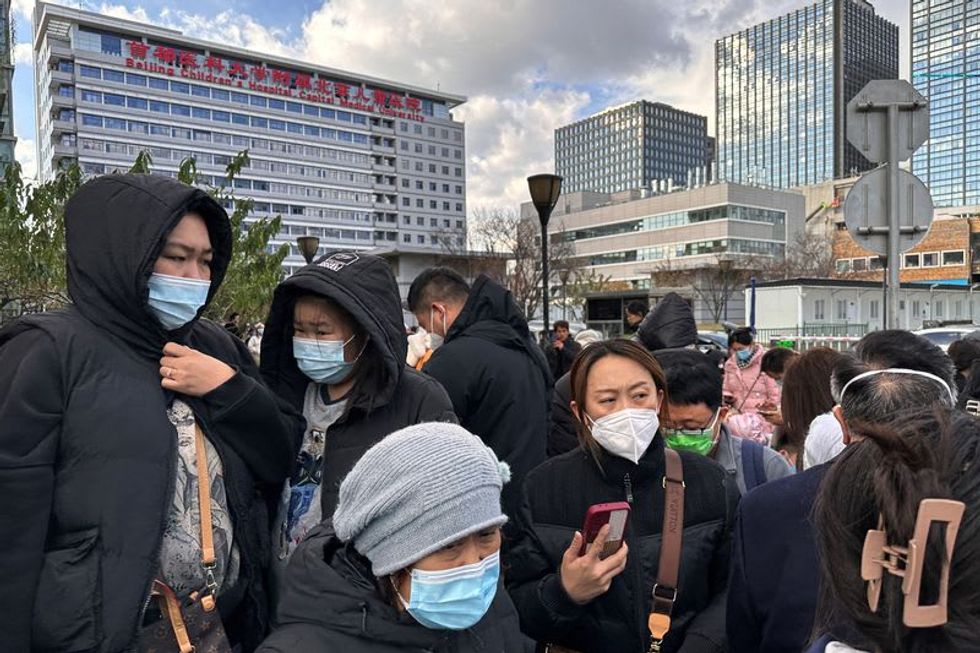 China's respiratory illness surge not as high as pre-pandemic - WHO official