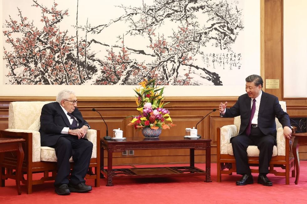 China hails 'old friend' Kissinger, architect of rapprochement