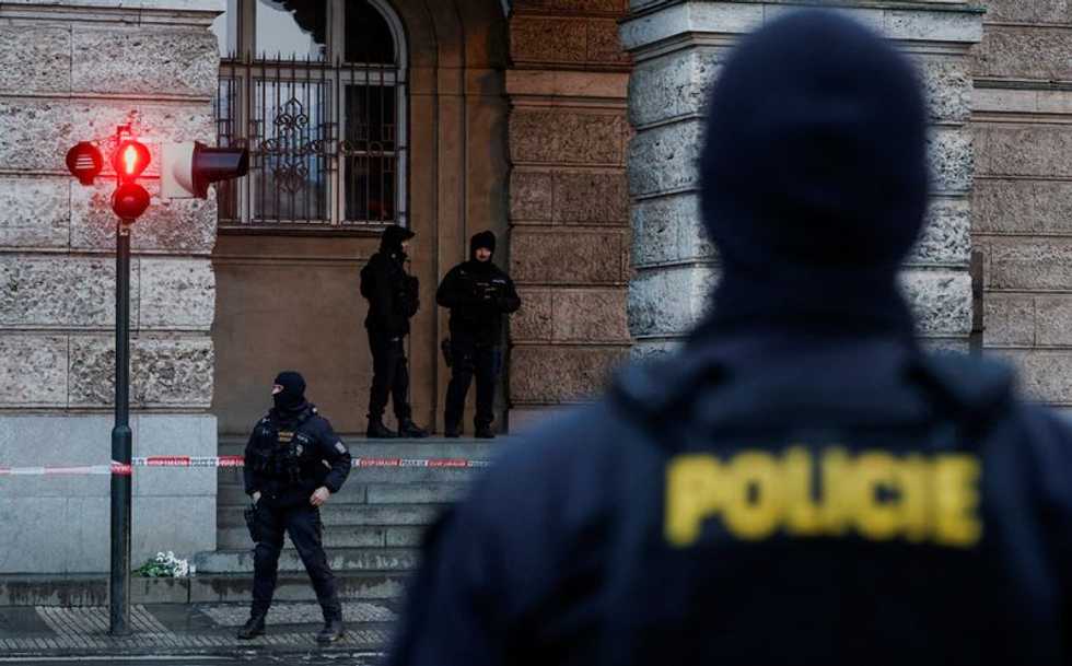 Czech police patrol public areas, university lectures off after shooting